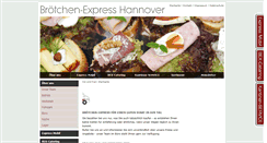 Desktop Screenshot of broetchen-express-hannover.de